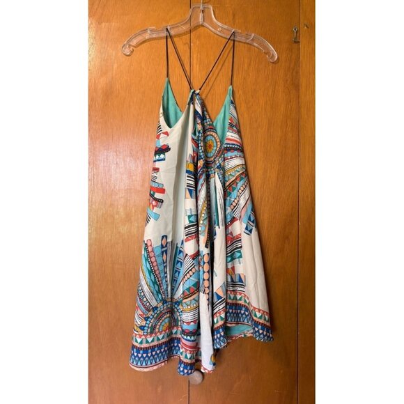 BLACK BEAD USA AZTEC PATTERN DRESS, LIKE NEW - Picture 2 of 2